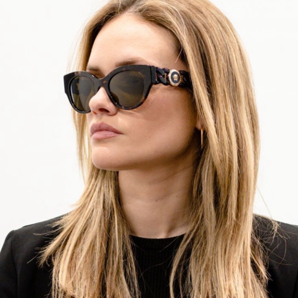 Versace Black Sunglasses - Picture 12 of 16